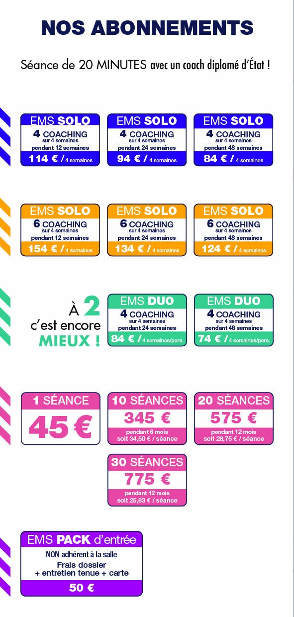 EMS TARIF