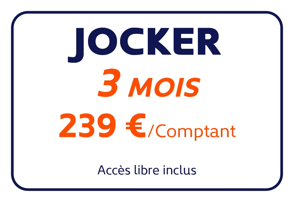 jocker 3 mois sept